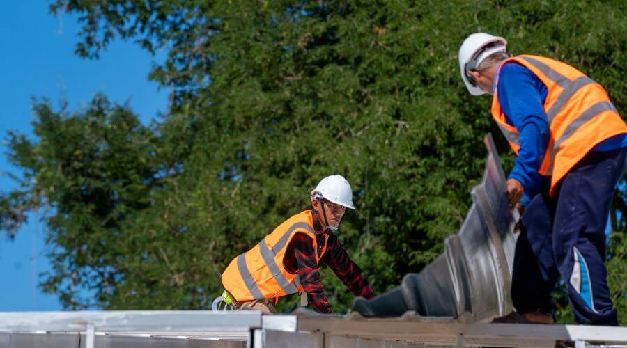 Professional new roof installation services in Six Lakes, MI